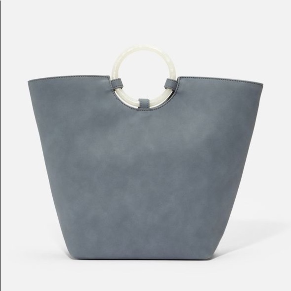 Resin Handle Tote Bag